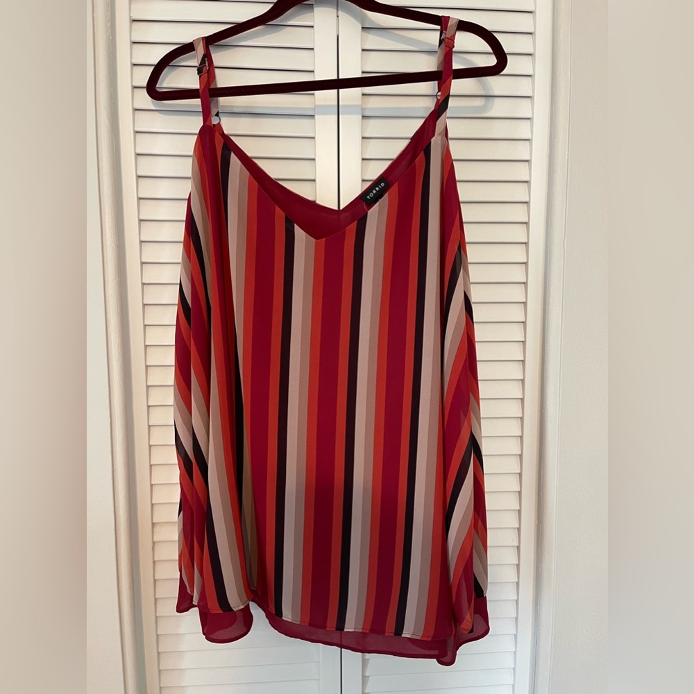 NWOT Torrid tank blouse
